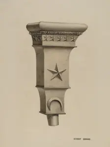 Drain Head, c. 1941. Creator: Herbert Barnard