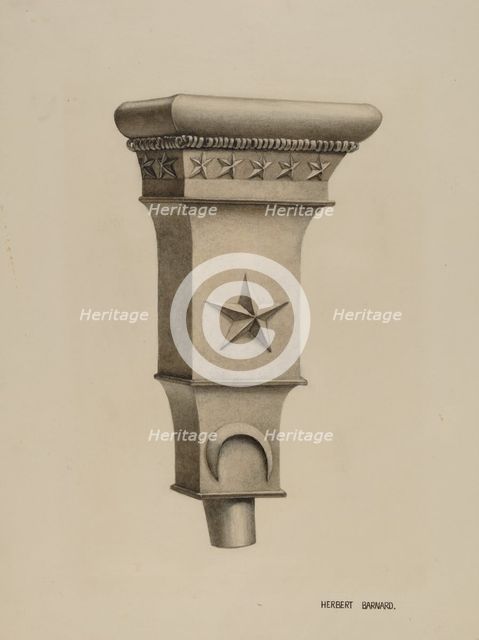 Drain Head, c. 1941. Creator: Herbert Barnard.
