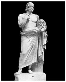 Dramatic unities: Euripides, Greek playwright, 5th century BC (1956)