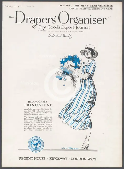 Draper's Organiser Magazine, 1922. Artist: Wilfred Fryer