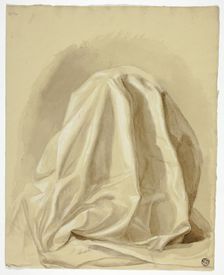 Draperies, c. 1877. Creator: Andrea Carlo Lucchesi
