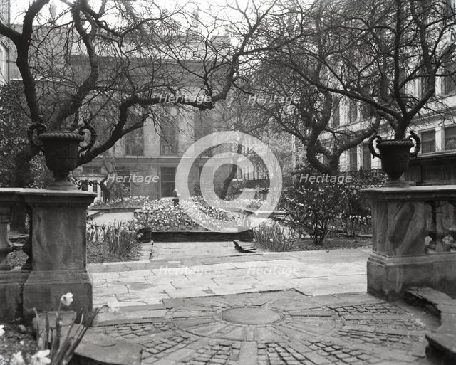 Drapers’ Gardens, City of London, c1955. Creator: Arthur Charles Kirby Ware.