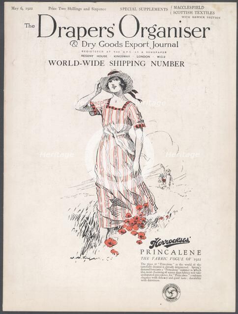 Draper's Organiser Magazine, 1922. Artist: Wilfred Fryer