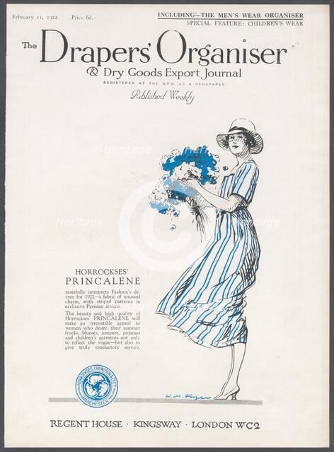 Draper's Organiser Magazine, 1922. Artist: Wilfred Fryer