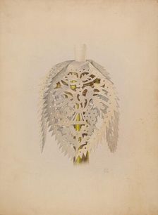 Drapery for Candlestick, c. 1939. Creator: Douglas Campbell