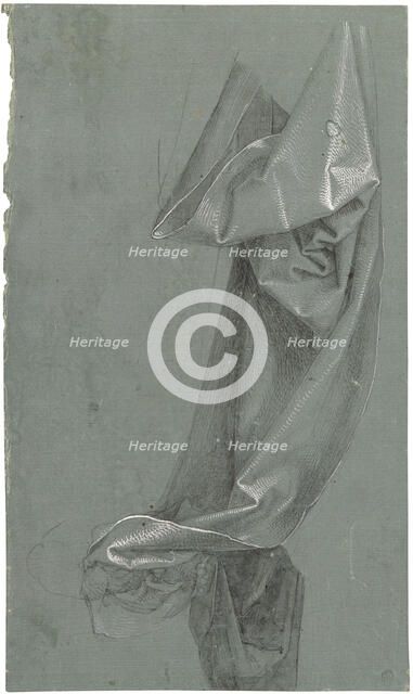 Drapery Study, 1500s. Creator: Dürer, Albrecht (1471-1528).