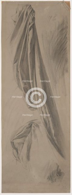 Drapery Study, 1888. Creator: Karel Vitezslav Masek.