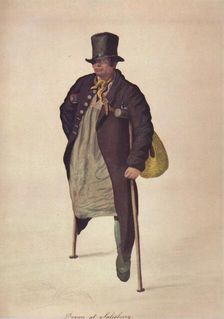 Drawn at Salisbury c1800. Artist: George Scharf