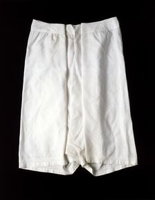 Drawers worn by Queen Victoria, late 19th century