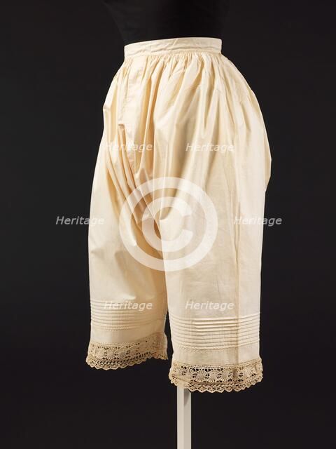 Drawers, American, 1876. Creator: Unknown.