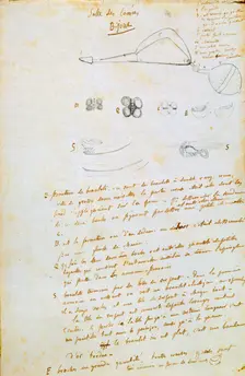 Drawings of jewels for Salammbô, c1858. Artist: Gustave Flaubert