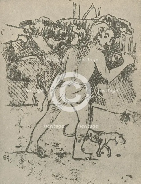'Drawing', 1936. Artist: Paul Gauguin.