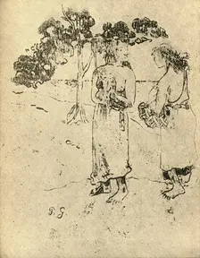 Drawing 1936. Artist: Paul Gauguin
