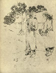 Drawing 1936. Artist: Paul Gauguin