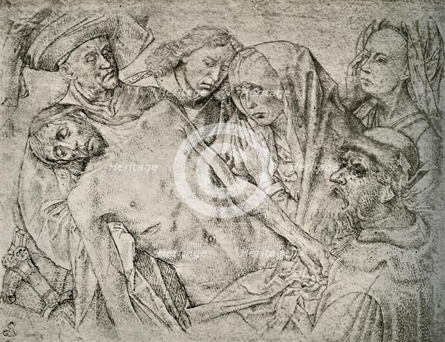 'Drawing after the Deposition from the Cross', c1460-1480, (1908). Creator: Hugo van der Goes.