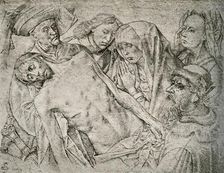 Drawing after the Deposition from the Cross c1460-1480, (1908). Creator: Hugo van der Goes