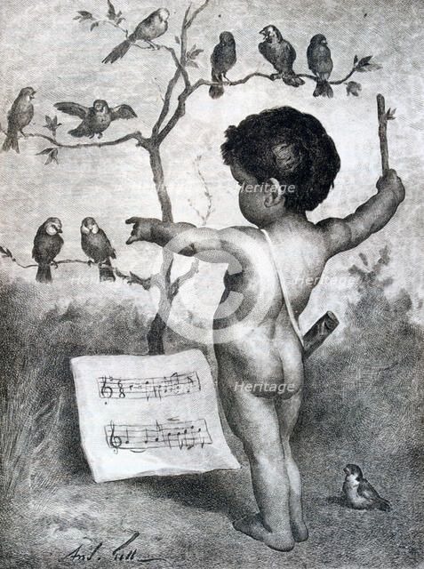 Drawing by André Gill, 1927. Artist: Andre Gill