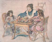 Drawing by Leonid Pasternak, 1904, (1906). Artist: Leonid Osipovich Pasternak