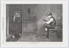 Drawing from Life, from "Illustrated London News", March 26, 1870. Creator: William Hollidge