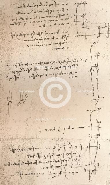 Drawing illustrating the theory of the proportions of the human figure, c1472-c1519 (1883). Artist: Leonardo da Vinci.