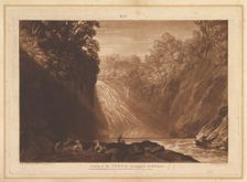 Drawing of the Clyde (Liber Studiorum, part IV, plate 18), March 29, 1809. Creator: JMW Turner