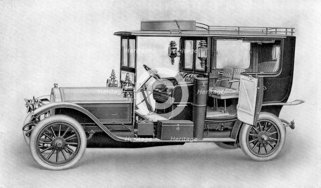 Drawing of a car, 1911-1912.Artist: Kilmsch & Co.