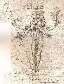 Drawing of an allegorical composition, c1472-c1519 (1883). Artist: Leonardo da Vinci