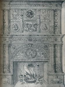 Drawing of Chimney-Piece c1537. Artist: Hans Holbein the Younger