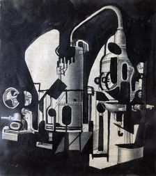 Drawing of Francis Picabia c1930. Creator: Francis Picabia