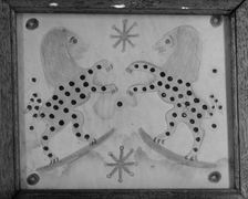 Drawing of Lions, 1770-1800. Creator: Unknown