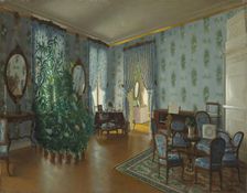 Drawing-Room, 1852. Creator: Pyotr Tutukin