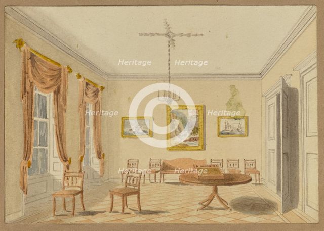 [Drawing Room], mid-19th century. Creator: Unknown.