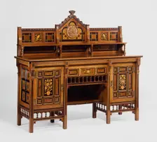 Drawing Room Cabinet, Lancaster, 1871/72. Creator: Bruce J. Talbert