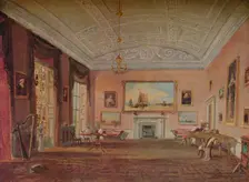 Drawing Room, Farnley 1818. Artist: JMW Turner