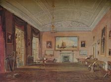 Drawing Room, Farnley 1818. Artist: JMW Turner