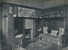 Drawing-Room Fireplace c1902. Creators: John Gaff Gillespie, Unknown
