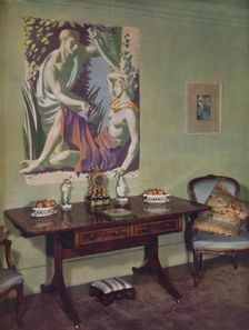 Drawing-room in a London flat decorated by Frankland Dark, F.R.I.B.A. for his own use c1945