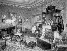Drawing room, Terceira House, Aigburth Drive, Sefton Park, Liverpool, Merseyside, 1891. Artist: Henry Bedford Lemere