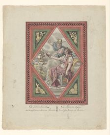 Drawing shows her work to Mercury, 1803-c.1899. Creator: J. Enklaar