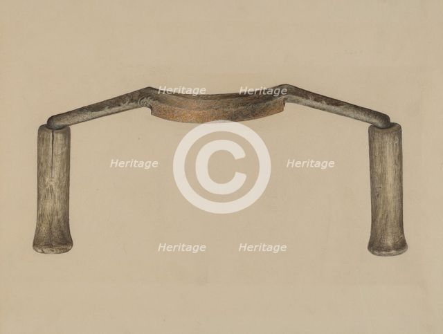 Drawknife, c. 1938. Creator: George C. Brown.