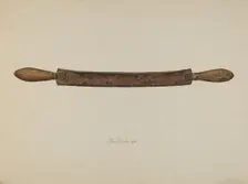 Drawshave, 1938. Creator: Thomas Dooley