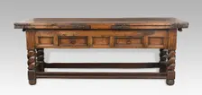 Draw Table, Switzerland, 1645. Creator: Unknown