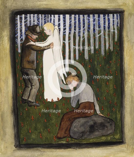 Dream, 1900. Creator: Hugo Simberg.