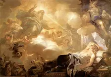 Dream of Solomon, c1694-95. Creator: Luca Giordano