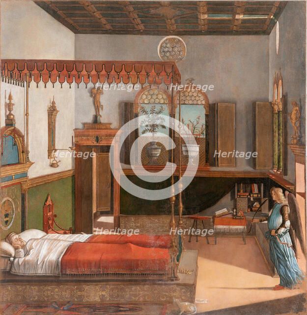 Dream of Saint Ursula (The Legend of Saint Ursula), c1495. Creator: Carpaccio; Vittore (1460-1526).