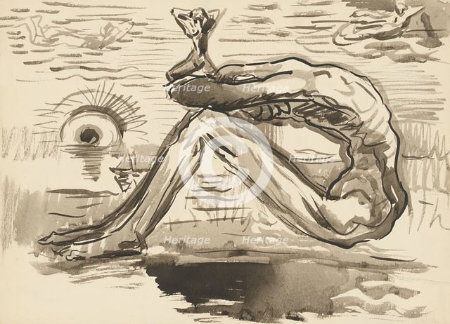 Dream (Study), c1935. Creator: Arnold Peter Weisz-Kubincan.