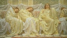 Dreamers, 1882. Creator: Albert Joseph Moore