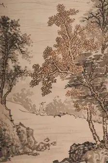 Dreaming at the water's edge, 1951. Creator: Wu Sidan