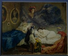 Dreams of grandmother and granddaughter