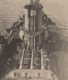 Dreadnought Imperator Aleksandr III in Bizerte, 1920, 1920. Creator: Anonymous